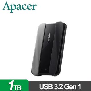 Apacer 宇瞻 AC533 1TB(典雅黑) 2.5吋 防護型行動硬碟 AP1TBAC533B-2