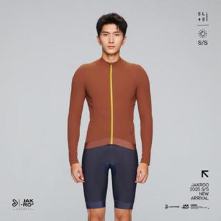 JAKROO捷酷*2025春季新品*ELITE NOVA男士條紋長袖騎行服長袖車衣