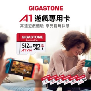 【電玩貓】GIGASTONE 立達 Gaming Plus 512GB/1TB microSD TF記憶卡 新品現貨