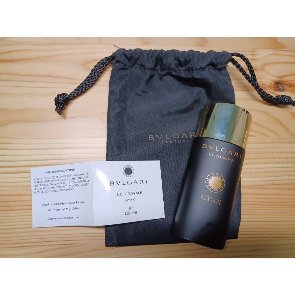 Bvlgari 寶格麗Le Gemme Gyan 香水（30ml）阿聯酋頭等艙過夜包附的