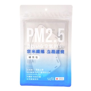 優系USii 奈米纖維立扇濾網補充包 6片/包