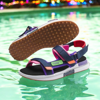 極新💥正品Puma Future Rider Sandal 輕厚底 涼鞋 撞色拼接 焦糖底 運動 涼鞋 24.5