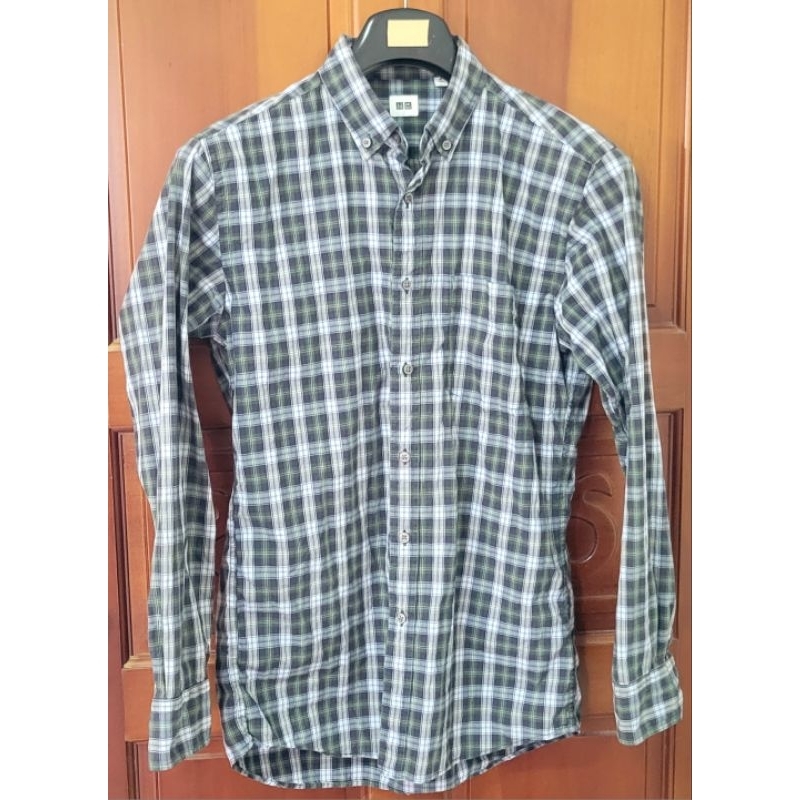 A✴️型男教練二手精品館✴️ ♦️UNIQLO ♦🎉優衣庫🎉〔肩寬45cm〕長袖襯衫🎯