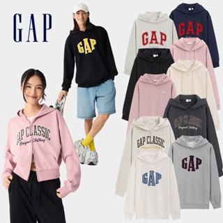 Gap 男女裝 Logo刺繡印花 短版連帽外套/帽T-多款任選(725724&725754&761956&725756)