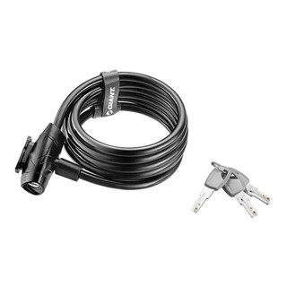 捷安特 GIANT FLEX KEY CABLE 鑰匙型車鎖/自行車鑰匙鎖 黑色
