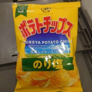 湖池屋 洋芋片 海苔鹽風味 日本 餅乾 現貨 太空包 拜拜 北海道 生日 賞25年9月底