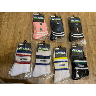 ［全新］YONEX 優乃克羽毛球 刺繡 戶外運動 羽球 襪子加厚底羽球襪 中筒襪 羽毛球襪22-25公分 25-28公分