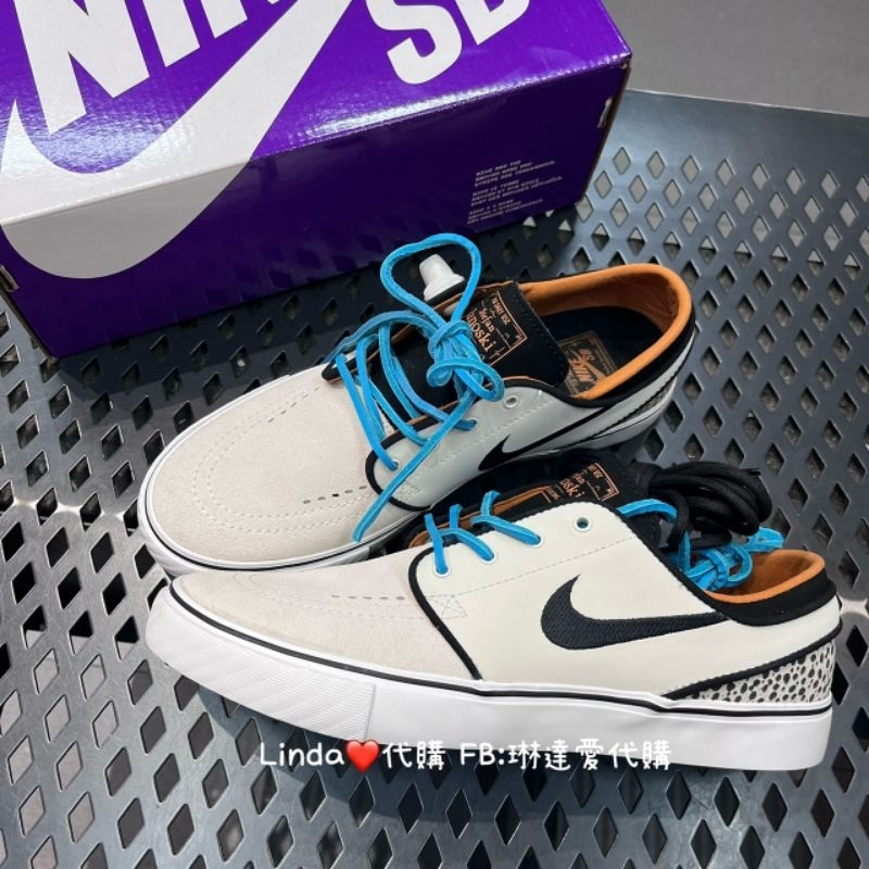 Linda❤️代購 ⚠️ NIKE 滑板鞋 NIKE SB ZOOM JANOSKI OG+ 中 FZ1234-001灰