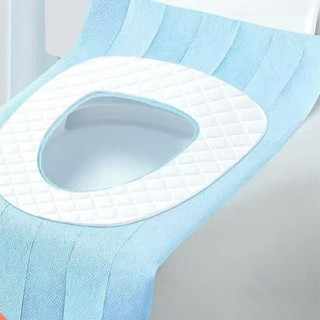 【居家生活用品】加厚一次性夾棉馬桶墊坐墊獨立包裝孕産𡠹月子酒店厠所防水隔臟
