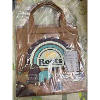 roots 50週年 水洗牛皮紙 環保提袋 手提袋