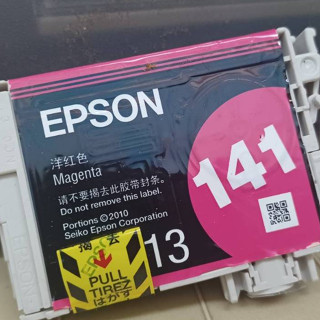 裸裝EPSON T1413/141原廠T141紅色E320/ME340/82WD/900WD/940FW/960FWD墨