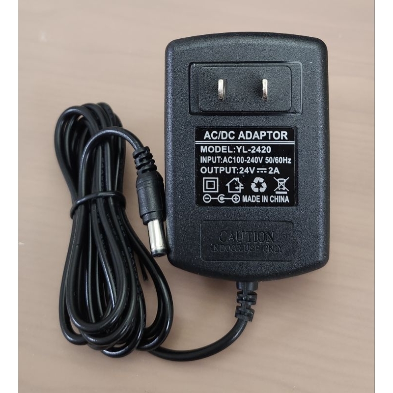 24v2a變壓器 DC扇 直流扇可用(直頭長線)
