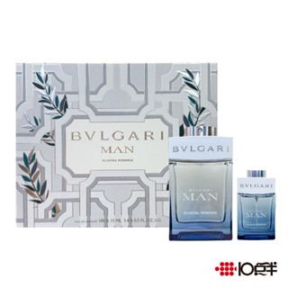 BVLGARI 寶格麗 極地冰峰 男性淡香精 100ml 禮盒 （兩件組）〔10點半香水美妝〕