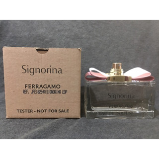 Salvatore Ferragamo Signorina 芭蕾女伶女性淡香精tester 100ml