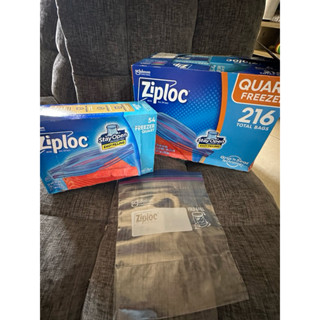 《weii好市多拆購》ZIPLOC 雙層密封式冷凍用夾鏈袋 保鮮袋 冷凍用保鮮袋