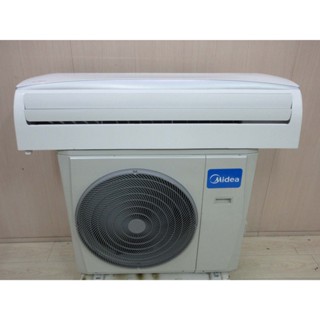 新竹二手傢俱◎百豐悅二手傢俱-中古冷氣 美的8.5KW一對一分離式冷氣 變頻冷暖空調 冷氣機 臺中2手家電 竹北二手家電