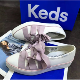 限時優惠 Keds芭蕾🩰緞帶鞋 休閒鞋 帆布鞋 休閒女單鞋 厚底鞋 懶人鞋