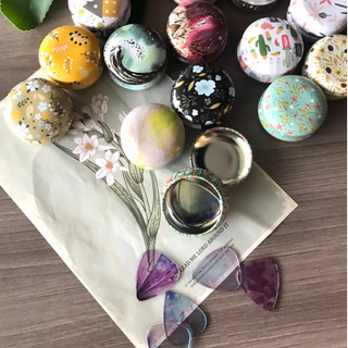 【老羊樂器店】開發票 馬口鐵盒 迷你小鐵盒 PICK盒 撥片收納盒 迷你分裝盒 小鐵盒 彈片 撥片 飾品 收納 隨機出貨