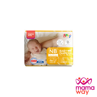 【Mamaway媽媽餵】紙尿褲(NBx32片)(嬰兒尿布/寶寶黏貼式尿褲)