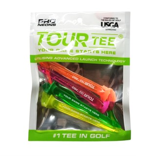 USGA炫彩TOUR Tee/8CM/4P(PRO NEONS)