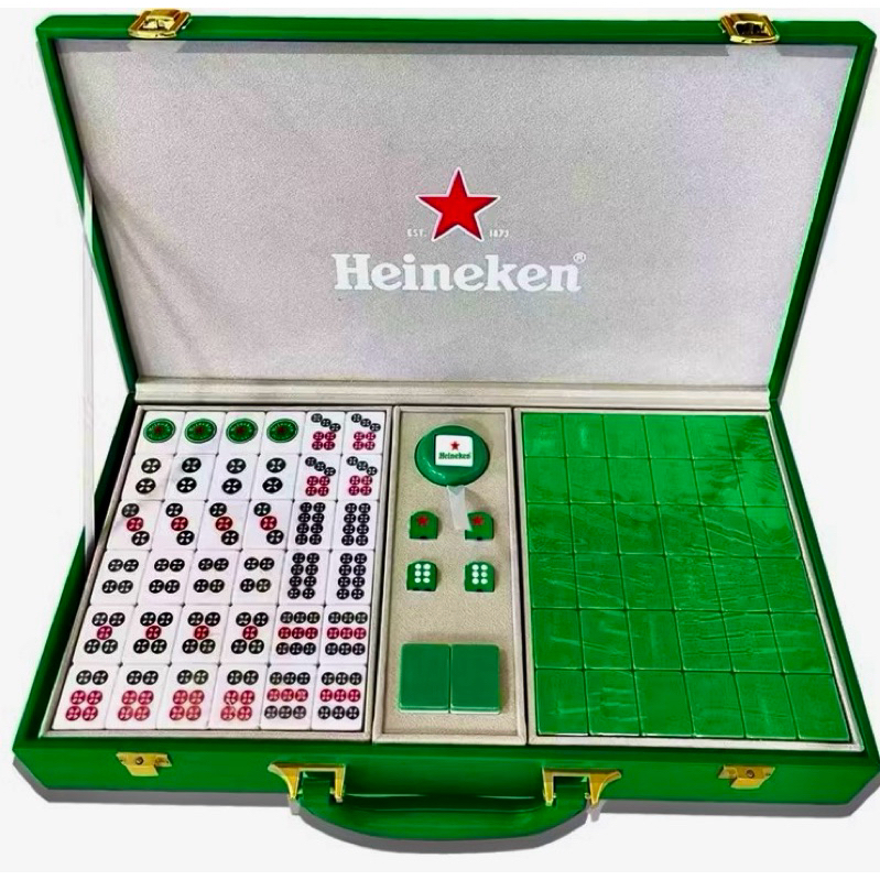 全新Heineken海尼根紀念麻將組（限量款）