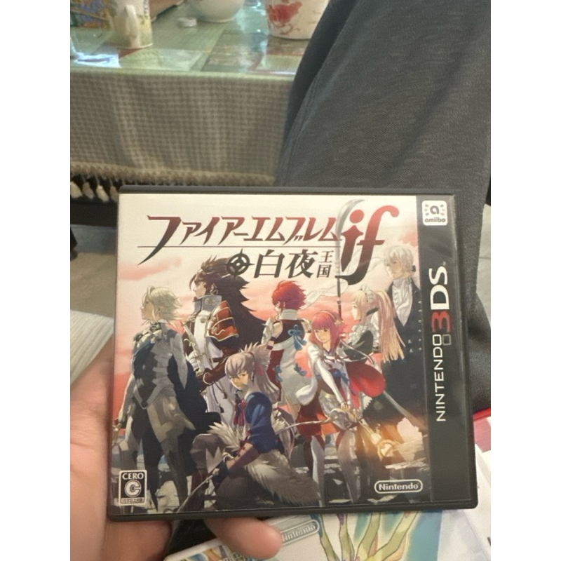 3DS 聖火降魔錄 if 白夜王國 正版遊戲片 原版卡帶 日版 日規 任天堂 中古片 二手片 N3DS