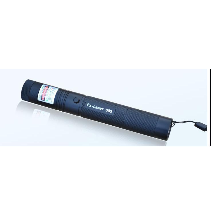 laser303 紅光手電筒 18680充電組
