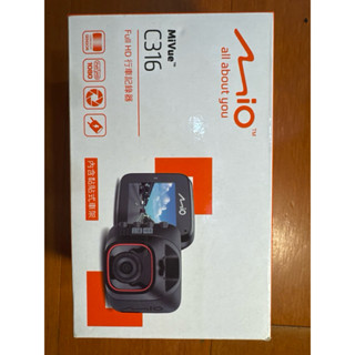 MIO MIVue C316 Full HD行車記錄器（內涵黏貼式車架）