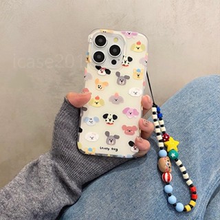 韓版可愛手鏈手機殼小米15 紅米14C Note 14 13 12 Pro 11s 11 Pro+ 10保護套配飾
