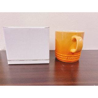 全新正品 350ml漸層橘色 酷彩法廚 Le Creuset 彩虹陶瓷杯 法式 馬克杯 陶瓷杯 彩虹色系