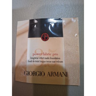 GIORGIO ARMANI 高訂完美絲絨水慕斯粉底PRO3.5 1ml