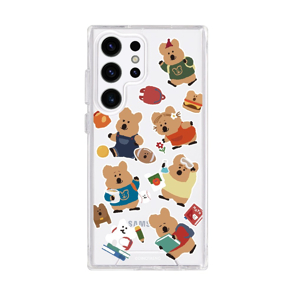 【TOYSELECT】DINOTAENG校園-校園日常防摔透明SAMSUNG手機殼