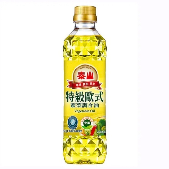 泰山 特級歐式蔬菜調合油 蔬菜油 500ml 380ml 最新效期 保證正品