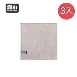 【日本霜山】超細纖維玻璃鏡面無水痕抹布(30x30cm)-3條入