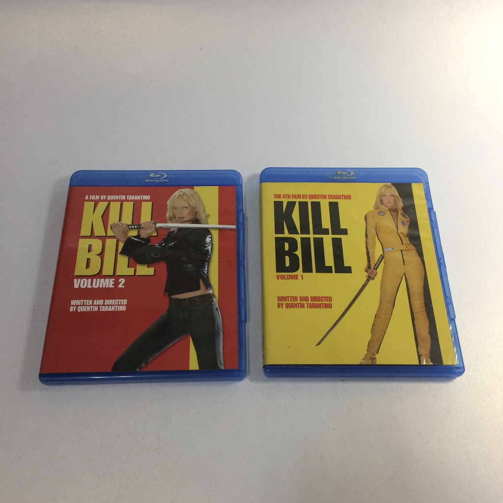 二手正版藍光BD 追殺比爾 1&2 合集 Kill Bill: volume 1&2 昆汀塔倫提諾cult經典 中文字幕