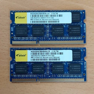 Elixir DDR3 1333 4GB RAM 筆電 低電壓 記憶體 iMac macmini macbook