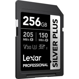 LEXAR SILVER PLUS SDXC 256GB V30 UHS-I 讀205 寫150mb/s 新版 公司貨