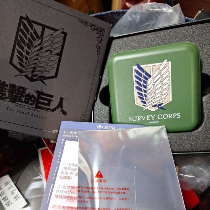 7-11 史努比造型暖手寶公仔LED造型開關燈史努比浮雕吉伊卡哇進擊的巨人快充行動電源