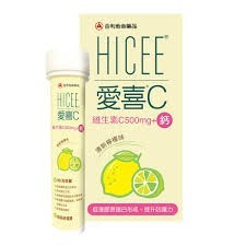 愛喜C口嚼錠200mg/500mg+鈣#維生素C#維他命C