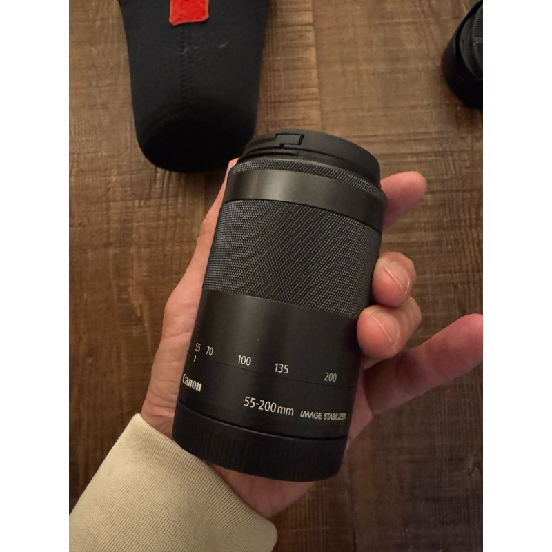 【二手/過保/無盒裝】Canon EF-M 55-200mm F4.5-6.3 IS STM變焦望遠鏡頭