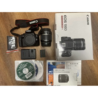 Canon EOS 100D 標準鏡組（二手）
