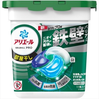 日本 P＆G ARIEL 抗菌洗衣膠囊 室內晾衣型 11顆入