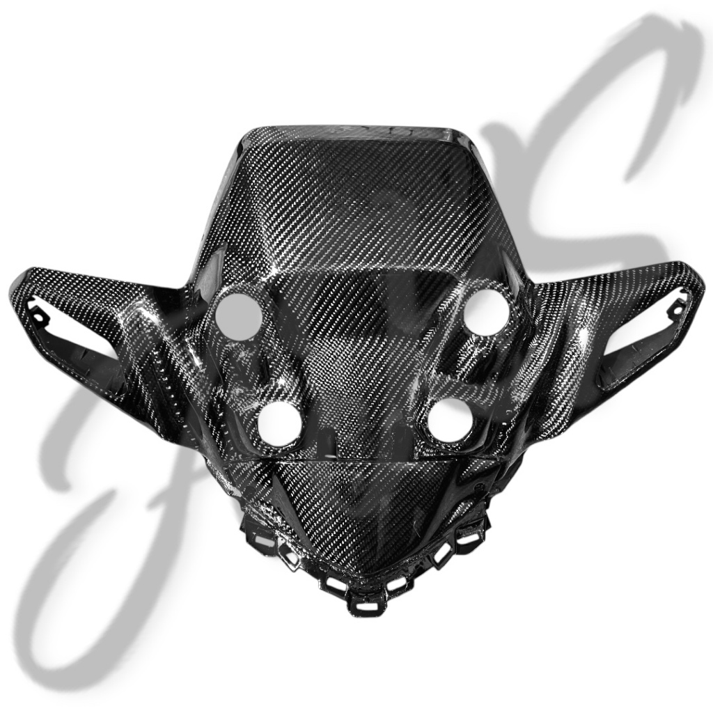 AKS YAMAHA XMAX 2023-2025 改裝 CABON 卡夢 碳纖維-電池箱外蓋