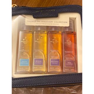 AROMATHERAPY ASSOCIATES極致精油沐浴禮盒 (明煥/ 舒肌/ 怡神/ 玫瑰精油沐浴露50ml)