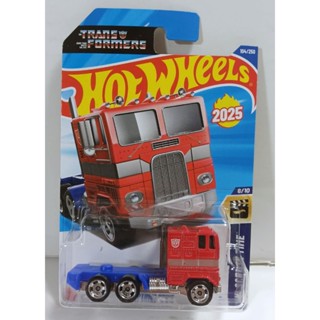 玩具部落*風火輪 HOT WHEELS 1:64 合金汽車 小車 變形金剛 柯博文 貨櫃車頭 總司令官
