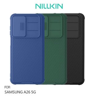 NILLKIN SAMSUNG 三星 Galaxy A26 5G 黑鏡 Pro 保護殼 雙料殼 鏡頭保護