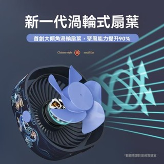 🍓萌小兜🍓國潮桌面小風扇 usb 風扇 usb插電風扇 便攜式風扇 隨身風扇 壁掛風扇 靜音風扇 桌面小風扇 車載風扇