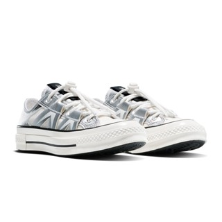 CONVERSE【授權專賣店】＊新款＊男女低筒帆布鞋 休閒鞋 A15188C 未來銀 CHUCK 70 三星標