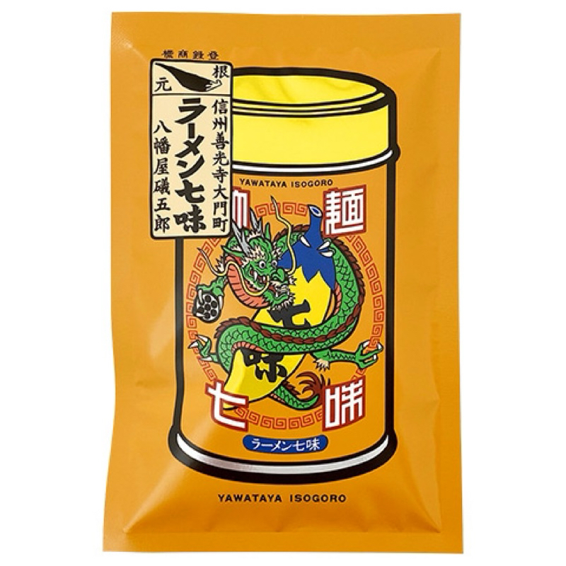 🇯🇵🦐蝦多多姊姊 現貨 八幡屋礒五郎 拉麵七味粉◎袋裝（長野）