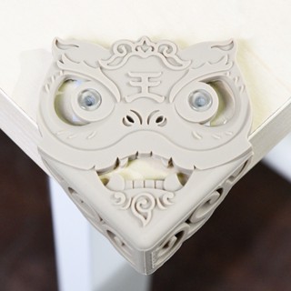 yeduo design瑞獅護角/ 防撞桌角/ 米白 eslite誠品